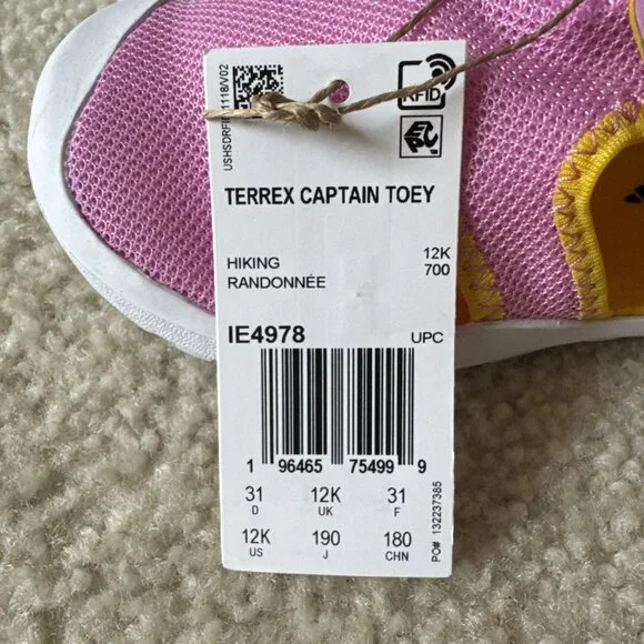 NWT Adidas Terrex LEGO® Captain Toey Size 12k Sandals Water Shoes Outdoor - Picture 4 of 8